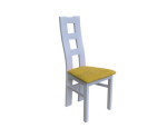 Białe krzesło do salonu jadalni. WINDOW 102 cm