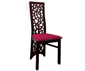 Ażurowe krzesło drewniane ARBRE, kolory!
