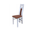 Krzesło białe FIGA GIĘTA