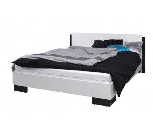  LUXOR Białe, nowoczesne łóżko do sypialni 160x200 cm