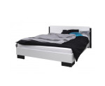 LUX Białe. nowoczesne łóżko do sypialni 160x200 cm