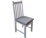 Krzesło drewniane MADISON 2 z tapicerowanym siedziskiem