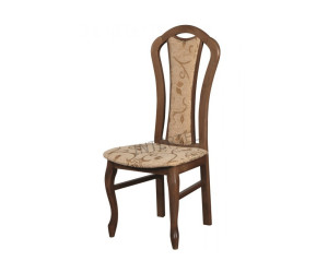 DAMA eleganckie krzesło do salonu, nogi LUDWIK