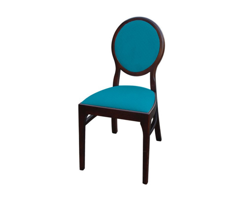 RICARDO: Stół ze szkłem + 6 krzeseł drewnianych