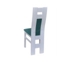 Zestaw: 4 x krzesło FIGA WYSOKA gięta + stół 80x150-190 BRILLANT  nogi proste 80x140 cm