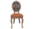 Zestaw: 4x krzesło SONIA + stół LARGO 80x150-190 cm