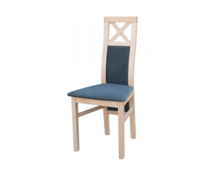 DAMA eleganckie krzesło do salonu, nogi LUDWIK