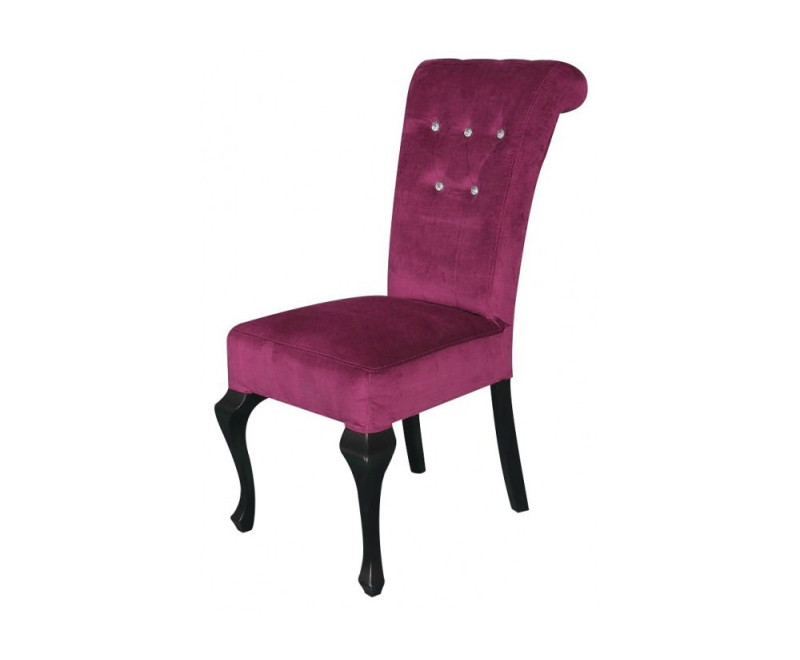 MERSO 56 Eleganckie krzesło tapicerowane z guzikami