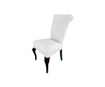 MERSO S63 Eleganckie krzesło tapicerowane z pikowaniem guzikami
