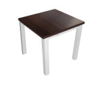 Zestaw w stylu skandynawskim: stół LAMARENTO I 80x150-190 + 6x krzesło SKANDI