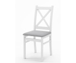 SKANDI Zestaw w stylu skandynawskim: stół 80x150+40 cm + 4 krzesła