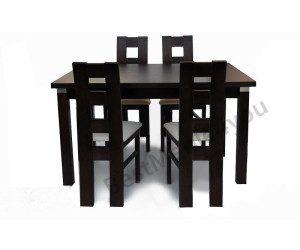 PROMOCJA! Zestaw stół LARGO + 4 krzesła WINDOW