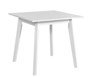 Zestaw: OSLO 1 stół 80x80 i 4 krzesła BOS 4 (biały)