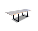 RICARDO RS7-L stół 90x160-260 laminat z metalowymi nogami