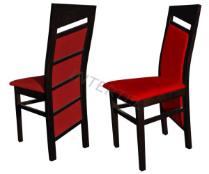 Eleganckie, drewniane krzesło do salonu, jadalni CHINES