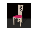 Zestaw: krzesła BAGI 4 szt. + stół 80x120 LARGO