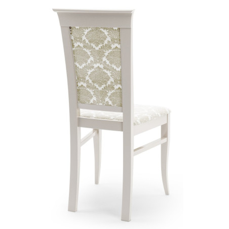 MERSO 31 Klasyczne krzesło do jadalni biały połsyk