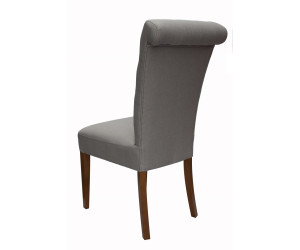 MERSO 55 Eleganckie krzesło tapicerowane z pikowaniem guzikami, nogi proste