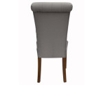 MERSO S65 Eleganckie krzesło tapicerowane z pikowaniem guzikami. nogi proste