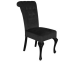 MERSO S61  Eleganckie krzesło tapicerowane z guzikami
