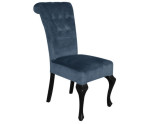 MERSO S61  Eleganckie krzesło tapicerowane z guzikami