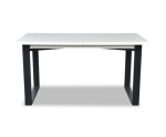 MODERN M6 stół  rozkładany 80x150-190 cm w stylu loftowym, biały