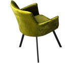 MODERN Zestaw 6 os.: stół MODERN M6 i krzesła MODERN M4 w stylu loftowym