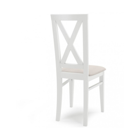 MERSO S60 Krzesło z krzyżem, biały półmat
