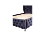 LORD Przepiękne łóżko 160x200 w stylu barokowym pikowane CHESTERFIELD