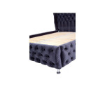 LORD Przepiękne łóżko 180x200 w stylu barokowym pikowane CHESTERFIELD