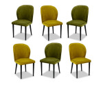 MODERN M12 Proste krzesło tapicerowane, kolory!