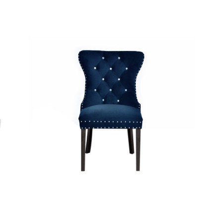 MODERN M9 Krzesło pikowane kryształkami  + pineski, kolory