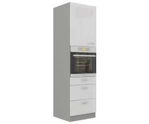 60 DPS-210 3S Wysoka szafka kuchenna pod piekarnik ROSE / BIANCA / KARMEN / GREY