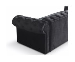 FERRO 14 Sofa trzyosobowa pikowana chesterfield ROZKŁADANA