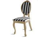 SONIA Krzesło w stylu glamour PASY