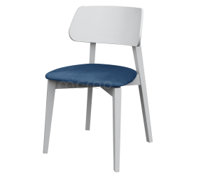 MODERN M26 Krzesło tapicerowane, białe