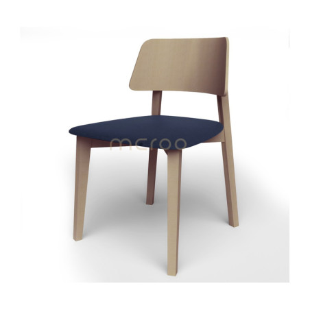 Zestaw: 4x krzesło MODERN M26 + stół MODERN M5 80x125 cm