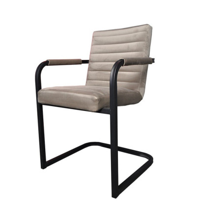 Zestaw: 4x MODERN M32 Krzesło na metalowej ramie + stół MODERN M5 80x125 cm
