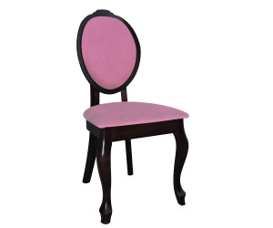Eleganckie krzesło drewniane SONIA w stylu ludwikowskim, kolory
