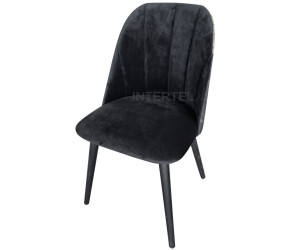 MODERN M39 Dwukolorowe krzesło tapicerowane z przeszyciami