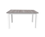Stół  prostokątny LAMARENTO I 80x120 biały + blat kolor