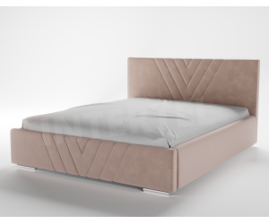 IMPERIA S05 łóżko tapicerowane 140x200, stelaż metalowy