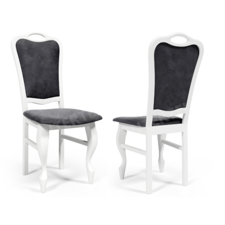MERSO 23/N Białe klasyczne krzesło do jadalni