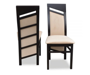 MEGA ZESTAW 12-os: Stół RICARDO RS 18-L 100x250-350 laminat + krzesła RICARDO KR61