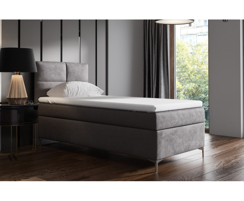 QUATTRO 2: 80x200 łóżko kontynentalne z pojemnikiem