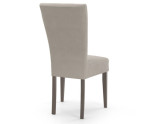 OD RĘKI! MERSO S67 Eleganckie krzesło tapicerowane z pikowaniem guzikami, KORA, MAGIC VELVET 2209 PŁOWY