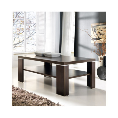 APOLLO stolik prostokątny / ława z półką 109 x 68 cm