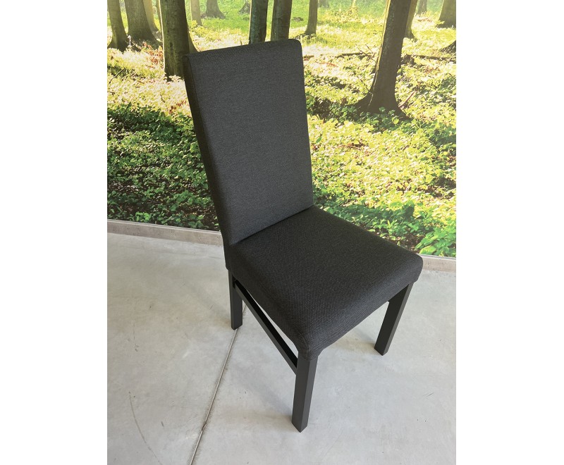 OD RĘKI! MODERN M3 Czarne wygodne krzesło tapicerowane, tk. inari 100
