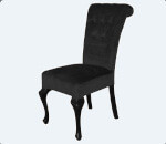 Czarne krzesła
